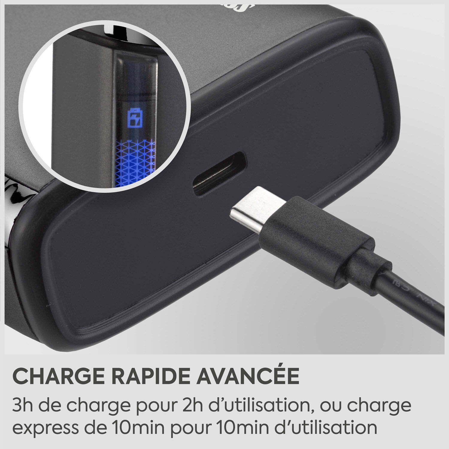Rasoir &eacute;lectrique &agrave; grille simple Super-X Metal
